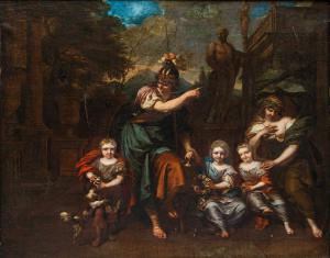 Graat Barend (Amsterdam, 1628 – 1708), L’educazione di tre bambini da parte di Minerva e Cerere